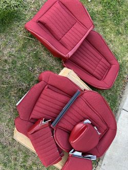Mustang Seats Reupholstery 5.0 Foxbody