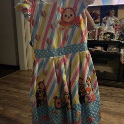 Vestido De Cocomelon  Para Nilñas  De 6 a 8 Años