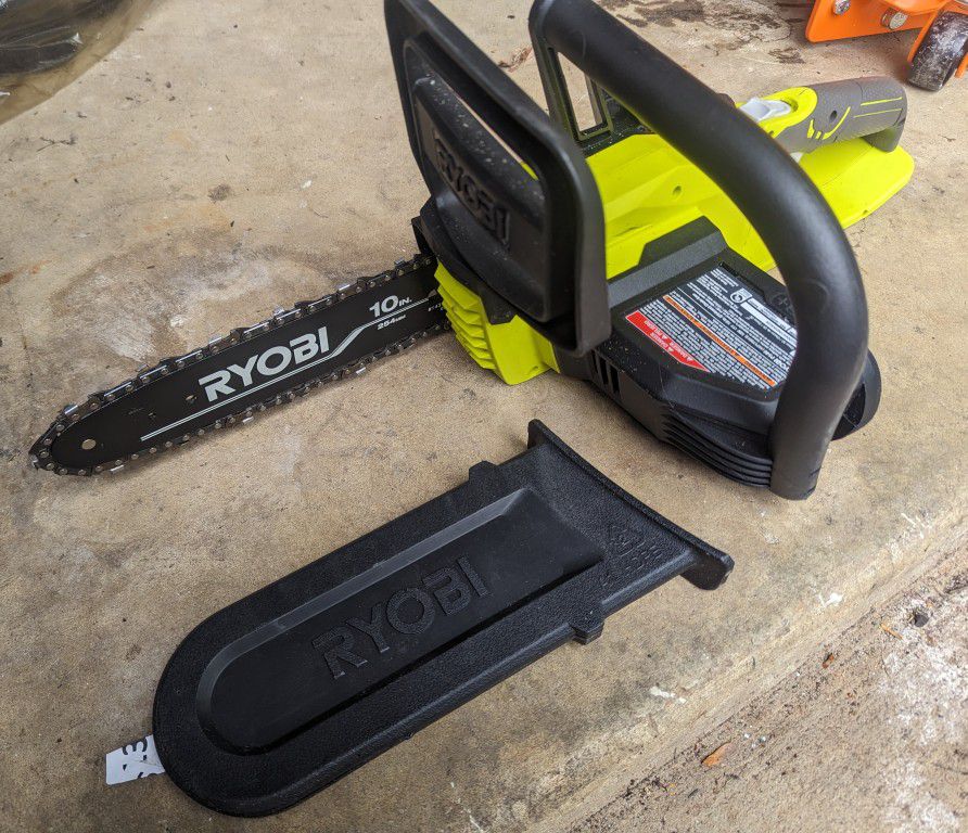 RYOBI ONE+ 18V 10 in. Battery Chainsaw (Tool Only)