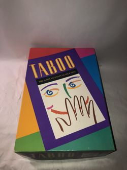 Taboo - The Game of Unspeakable Fun! - Great Group or Party Game! 1989