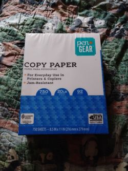 Unopened Copy Paper