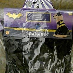 Rubie's Dog Costume Batgirl Pet Costume Large Halloween Clothes
