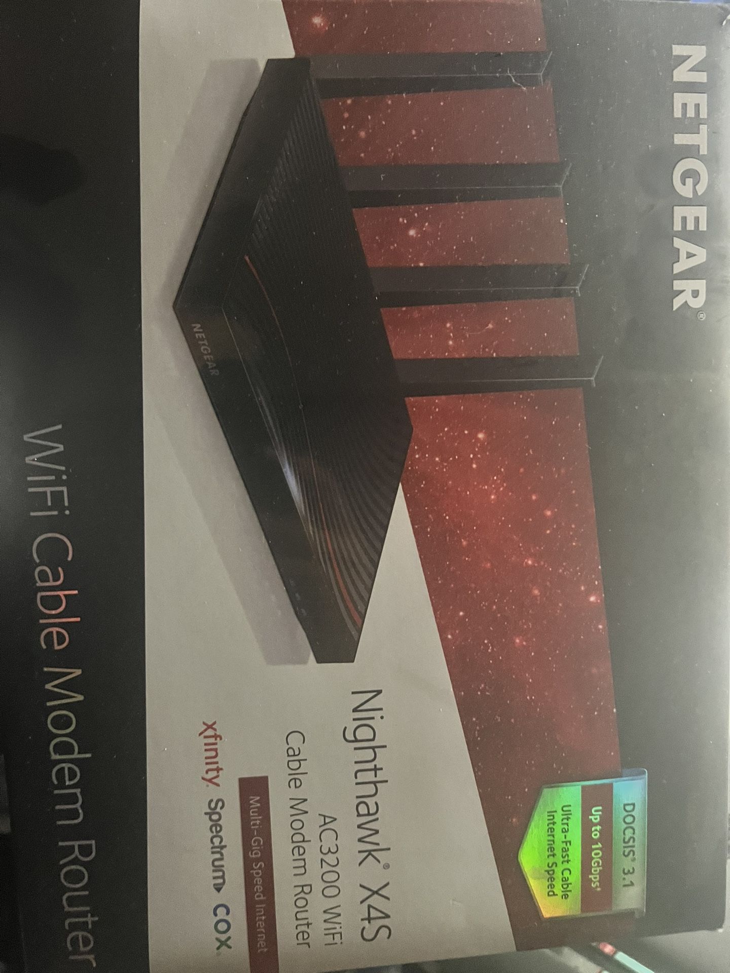 NETGEAR Nighthawk Cable Modem WiFi Router Combo (C7800)