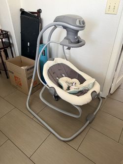Graco swing and bouncer