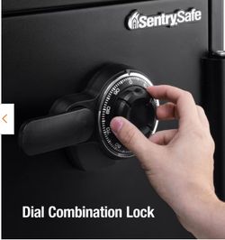 SentrySafe Dial Combination Lock Safe