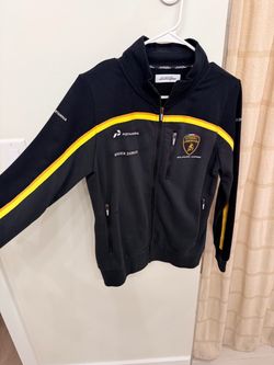 Lamborghini Black Racing Jacket