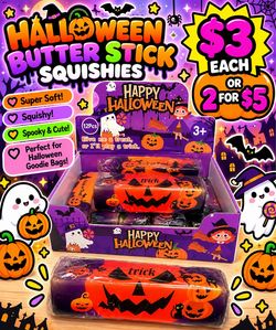 Halloween butter stick squishy