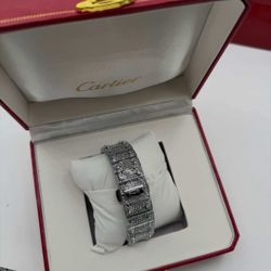 Cartier watch (passes diamond tester)