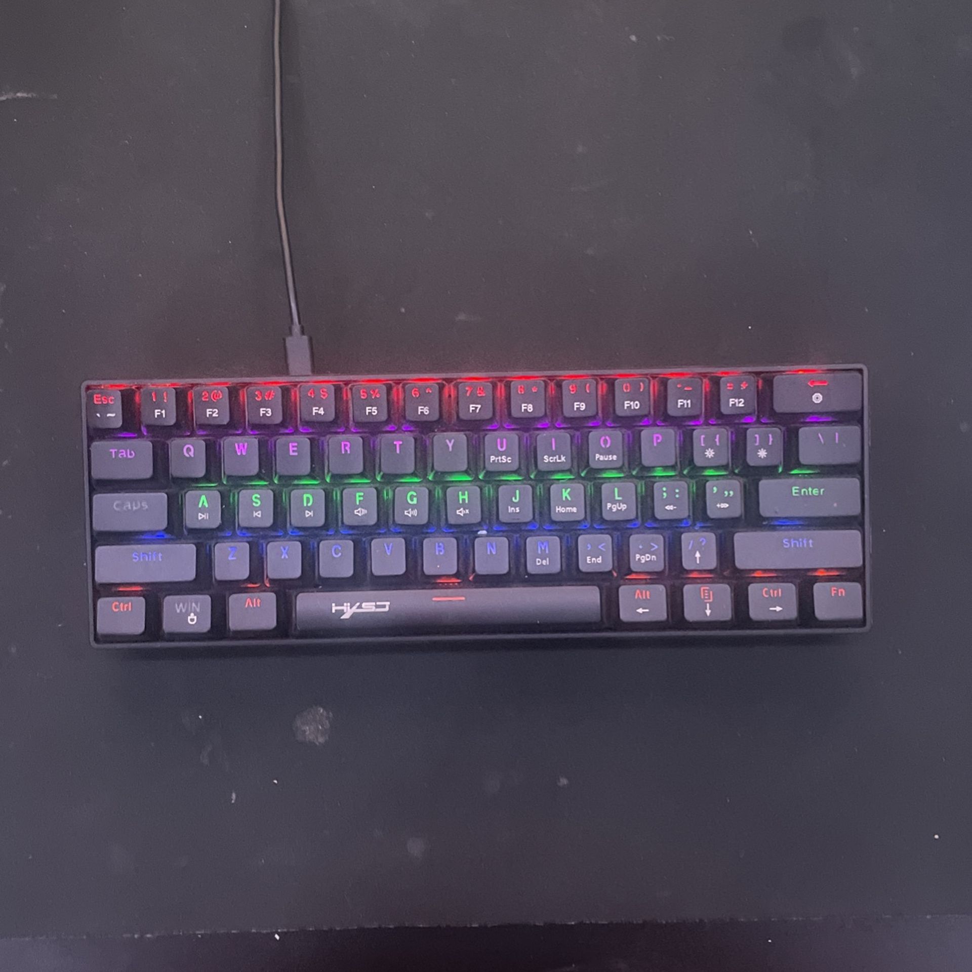 60% Mechanical gaming keyboard