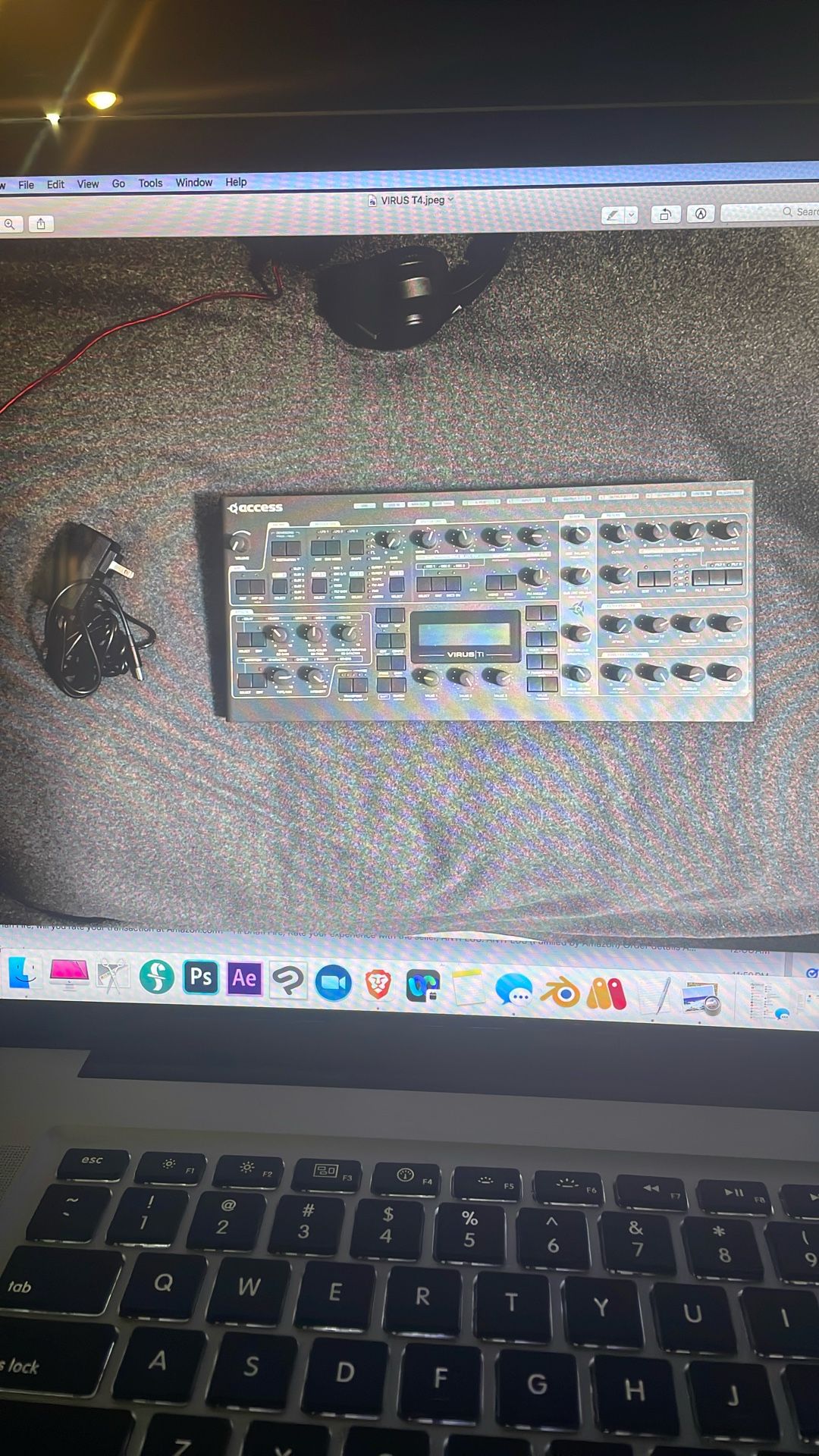 Access Virus TI Desktop Digital Synthesizer W/ Power Supply For Sale