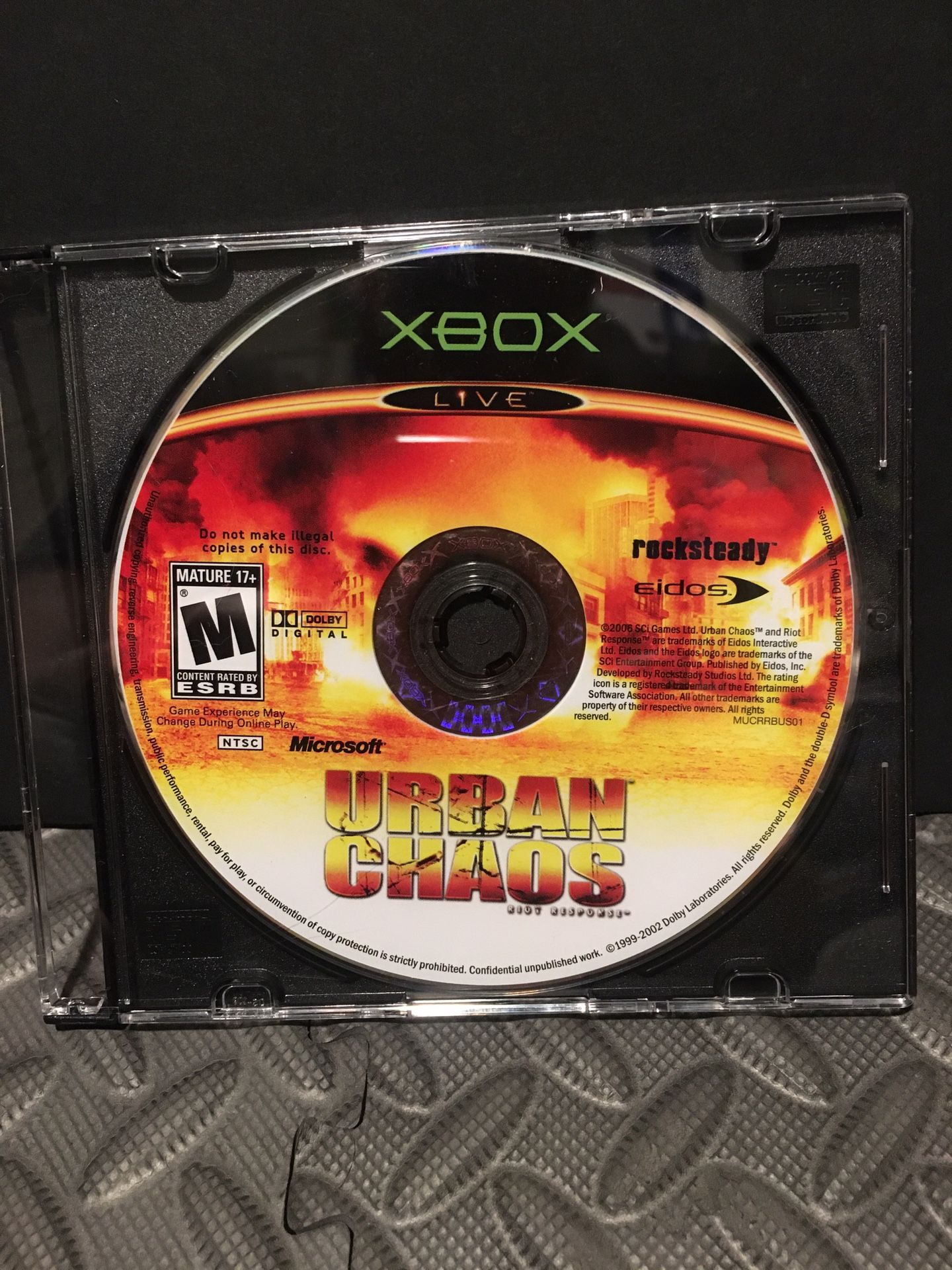 Urban Chaos Xbox