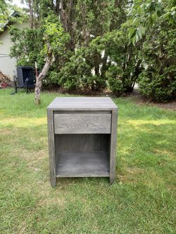 Wooden Nightstand