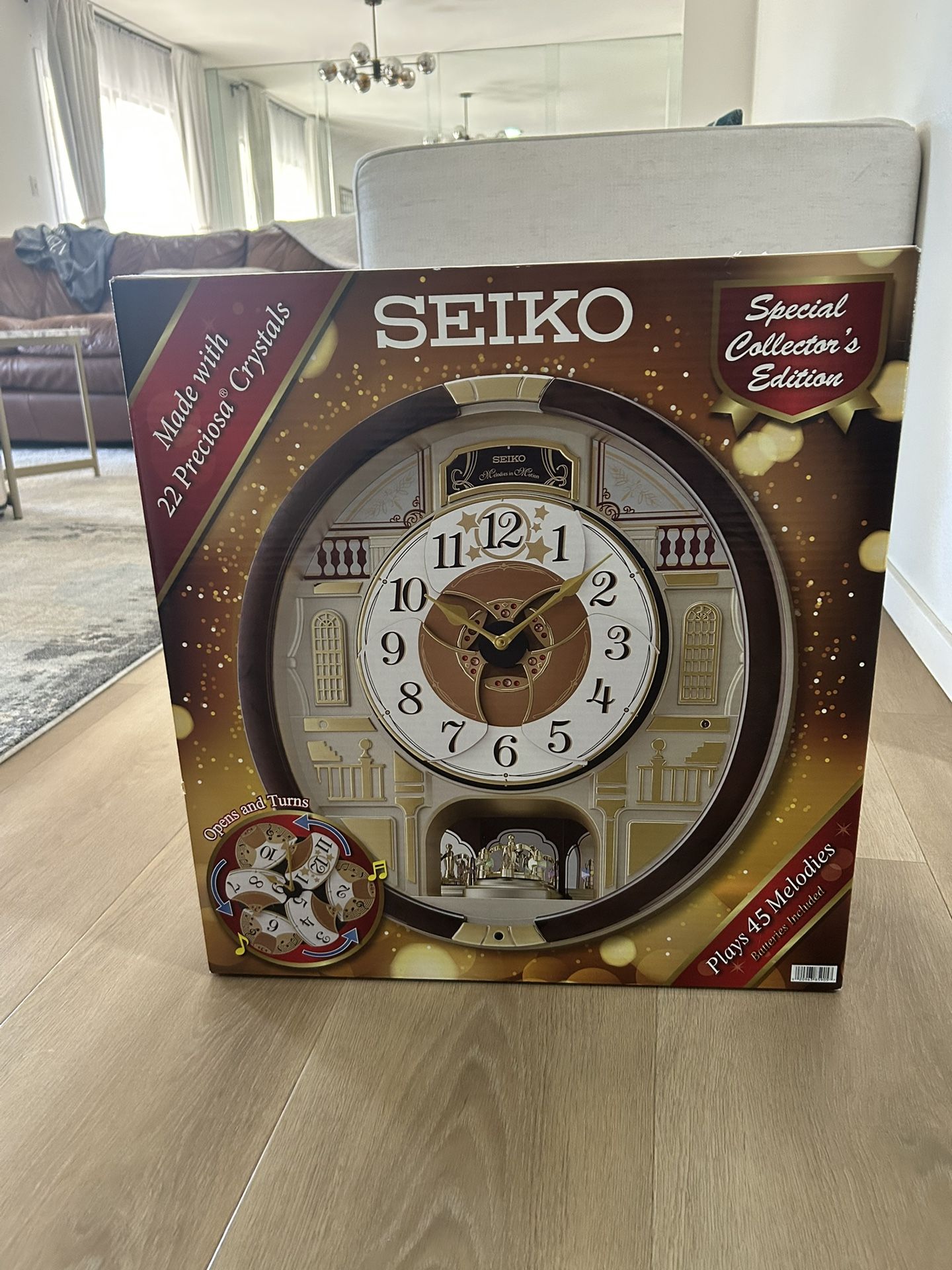 Seiko Musical Wall Clock- Special Collectors Edition