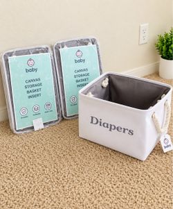 Canvas Storage Basket