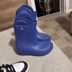 Kids Croc Rain Boot J3