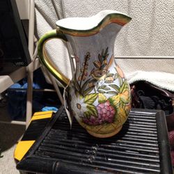 Vintage Vase 10 In Tall