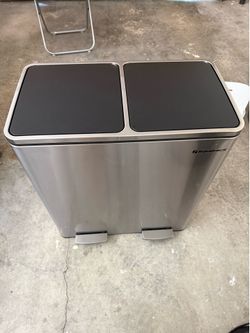 Songmics dual trash can