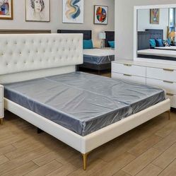 New 4pc Bedroom Set In Box 📦 Buy Now Pay Later $39 Down No Credit Needed