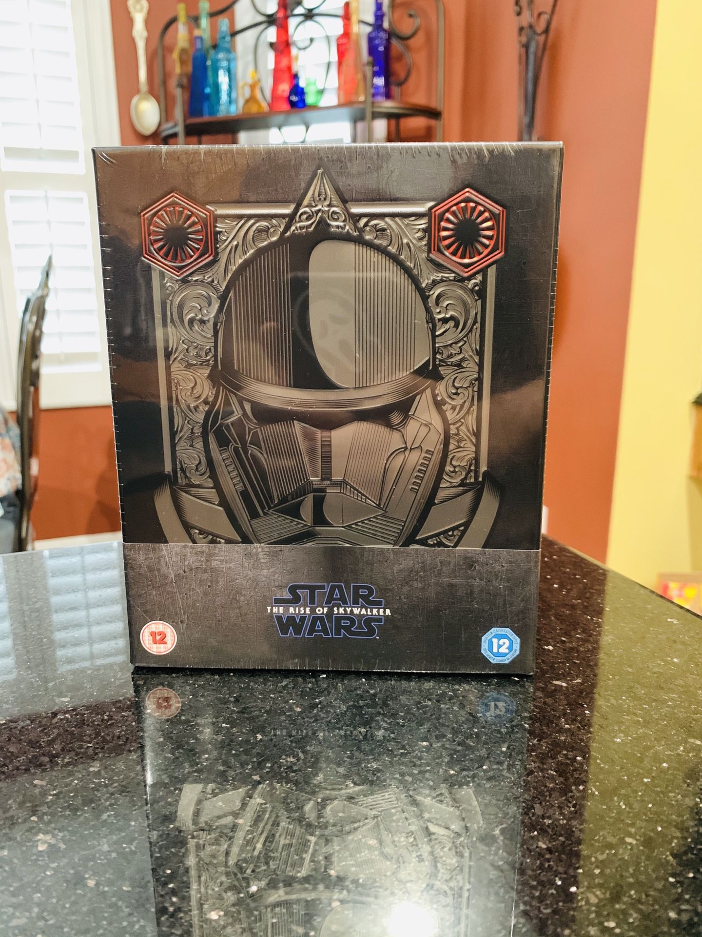 Star Wars Rise of Skywalker 3D Blu Ray and Blu-ray region free metal case exclusive Rare