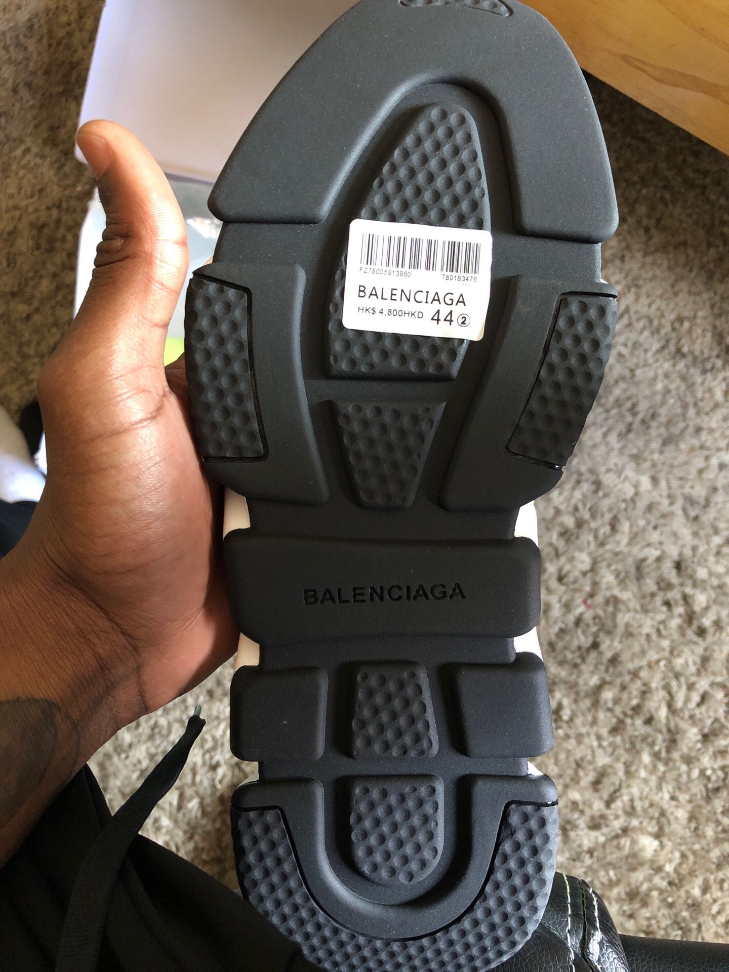 lime green balenciaga runners