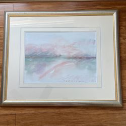 Beautifully Framed Watercolor Print