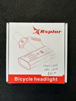 Rxplor Bicycle Headlight 1600 LM