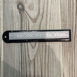 Fowler 6” Rigid Rule