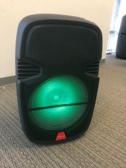 16 inch rechargeable Bluetooth speaker/aux/fm/USB and SD port/microphone for microphone/brand new!!