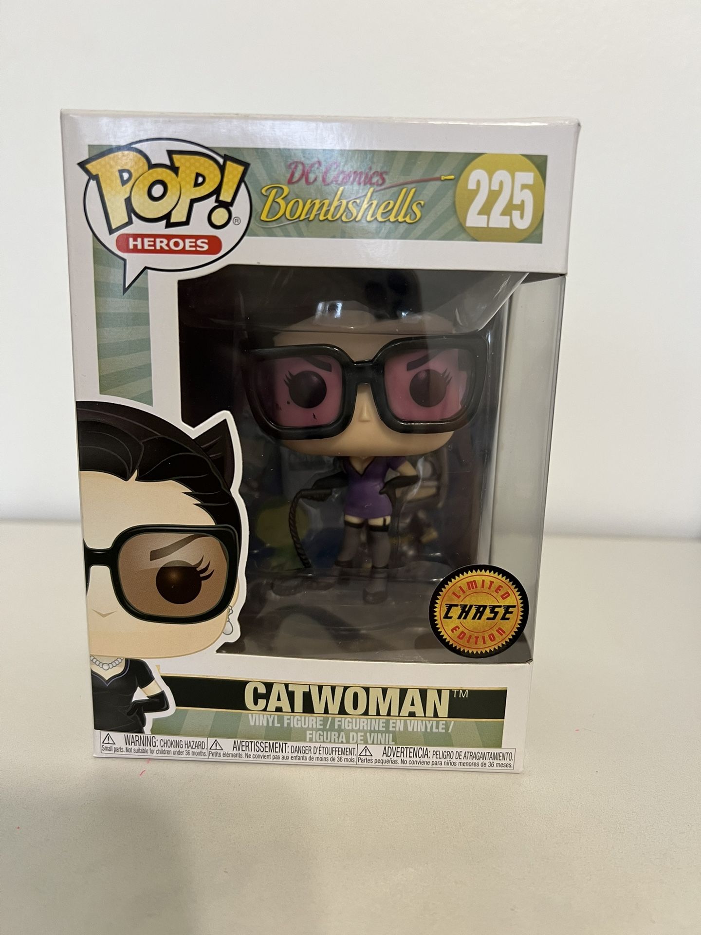Funko Pop DC Bombshells Catwoman Chase