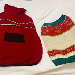 Large Dog Sweater And Lg Dog Coat