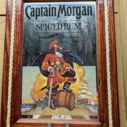 Captain Morgan Mirrored Serving Tray 