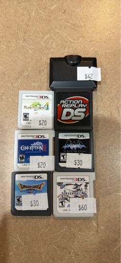 Nintendo DS / 3DS Game Cartridges Lot of 6
