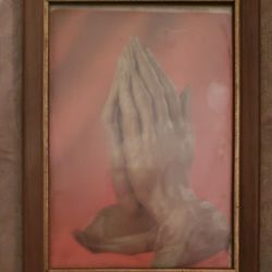 Praying Hands Hologram