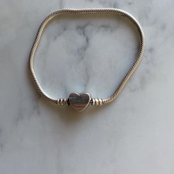 925 Sterling Silver Pandora Bracelet 