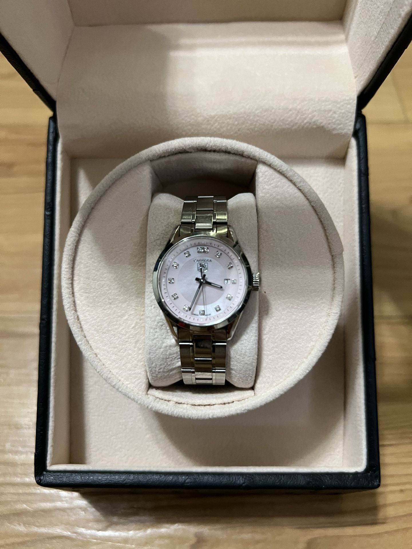 Tag Heuer Woman’s Carrera MOP Diamond Dial