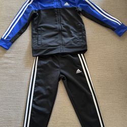 Little Boys Adidas Track Suit