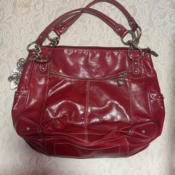 Kathy Van zeeland Red Bag