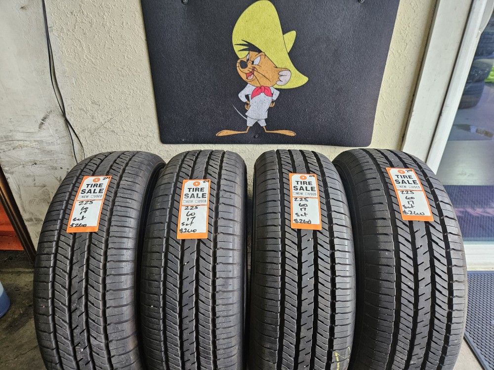 225/60/17 Yokohama Tires (4)