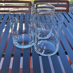 Large Glass Vase, Table Center Piece
