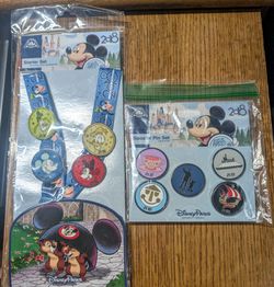 2 Sealed,2018 Disney Pin Packs