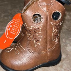 Baby Boots Size 2