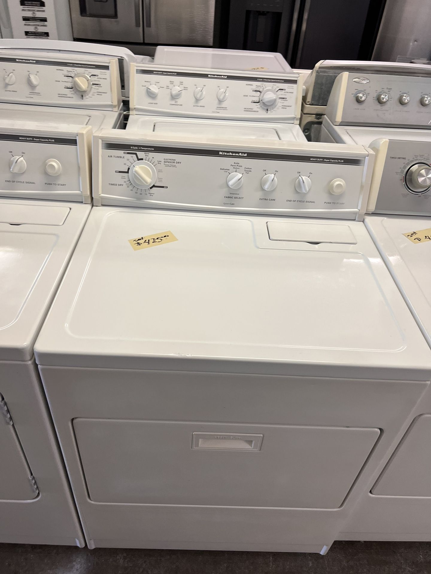 Kitchen Aid Washer And Dryer Set Used Working Condition