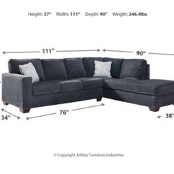 Ashley Furniture Grey/Gray Sectional