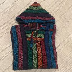 Rainbow Mexican Hoodie XL