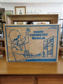 Vintage Gilbert Chemistry Set
