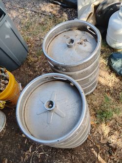 Beer kegs