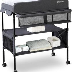 Baby Changing Table Portable Adjustable Changing Station 