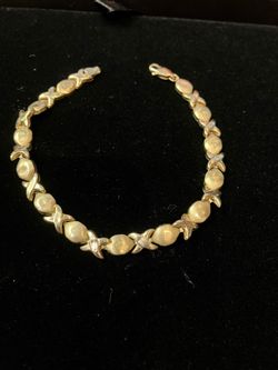 10k gold bracelet #111367-4 MJ