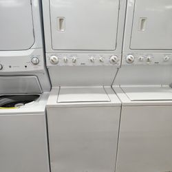  Kenmore Stackable Washer Gas Dryer Heavy Duty Super Large Capacity In Excellent Working Condition 