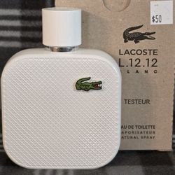 Lacoste Blanc Many brands of new perfume available for men or women, single bottles or gift sets, body sprays and lotion available bz 20
